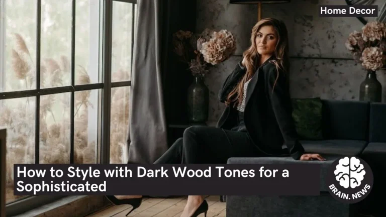 How to Style with Dark Wood Tones for a Sophisticated